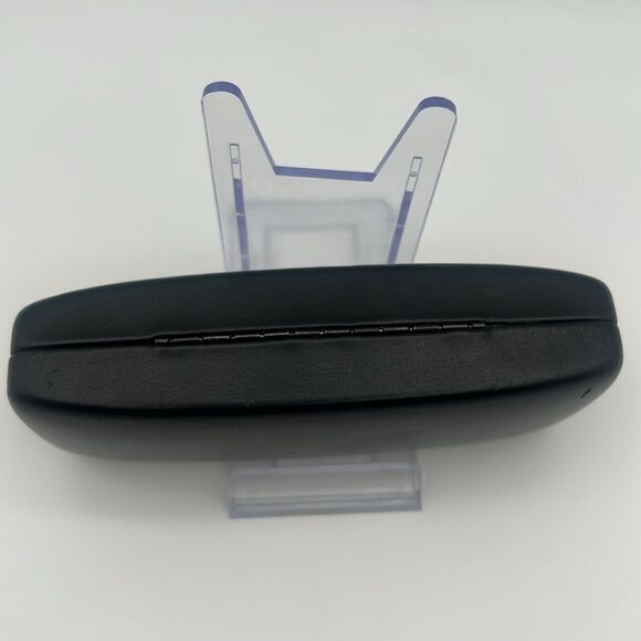 VERSACE BLACK LEATHER SUN GLASSES CASE - Picture 6 of 7